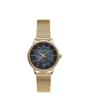 Considéré Anne Klein Solar Powered Mesh Watch   | DKS-4687504